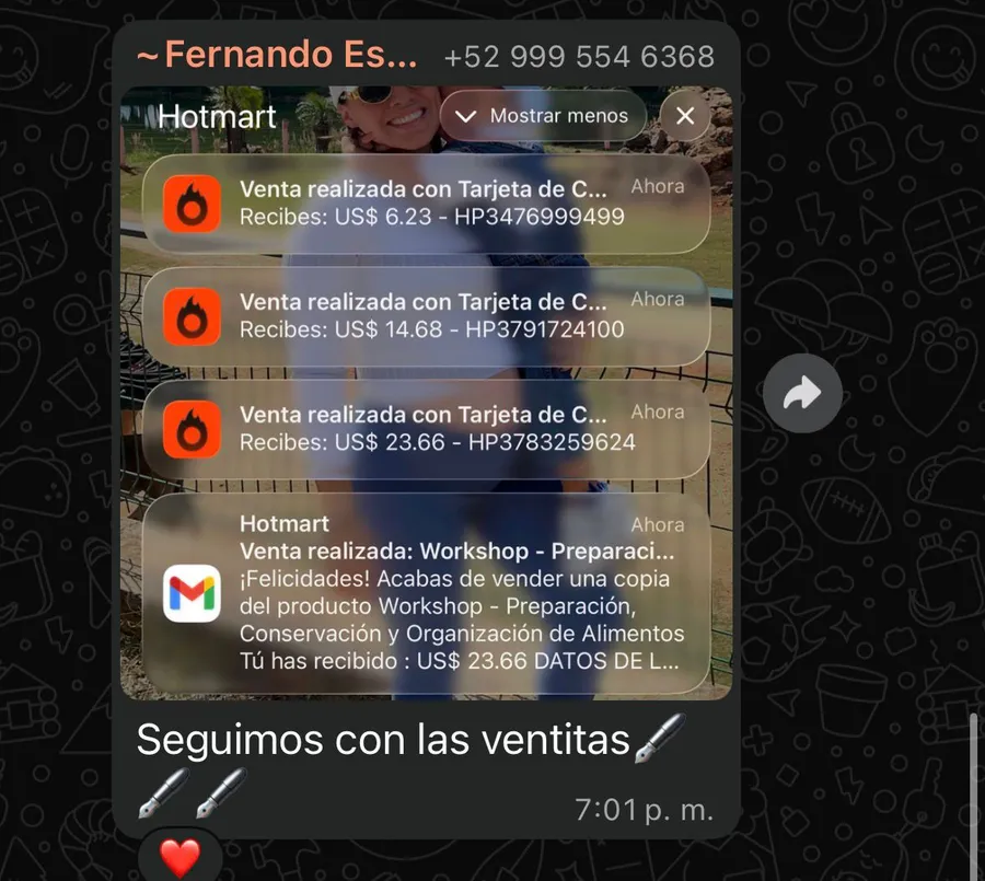 Testimonio de un alumno