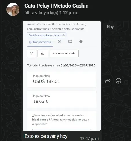 Testimonio de un alumno
